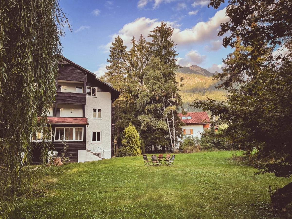 Апартаменты Haus Partale Оберстдорф Экстерьер фото